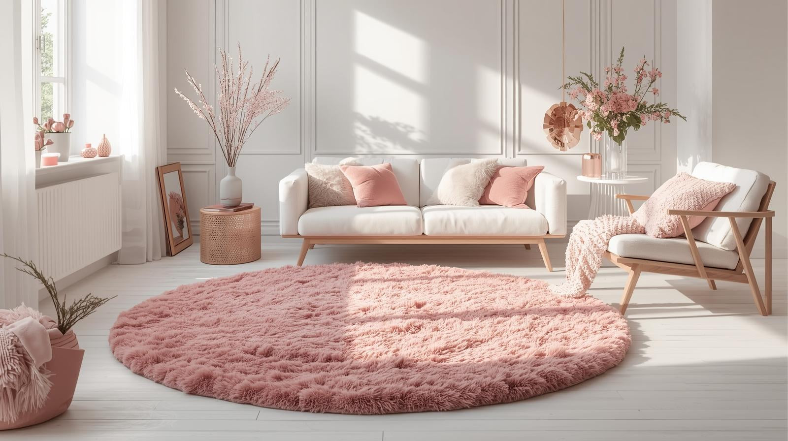 Tapis Rose