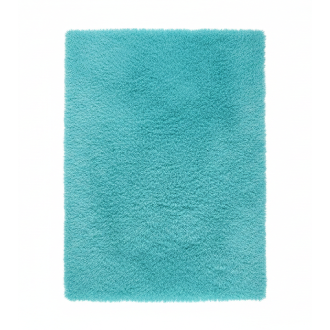 Grand Tapis Salon Cyan 2