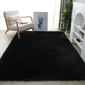 Grand Tapis Salon Noir