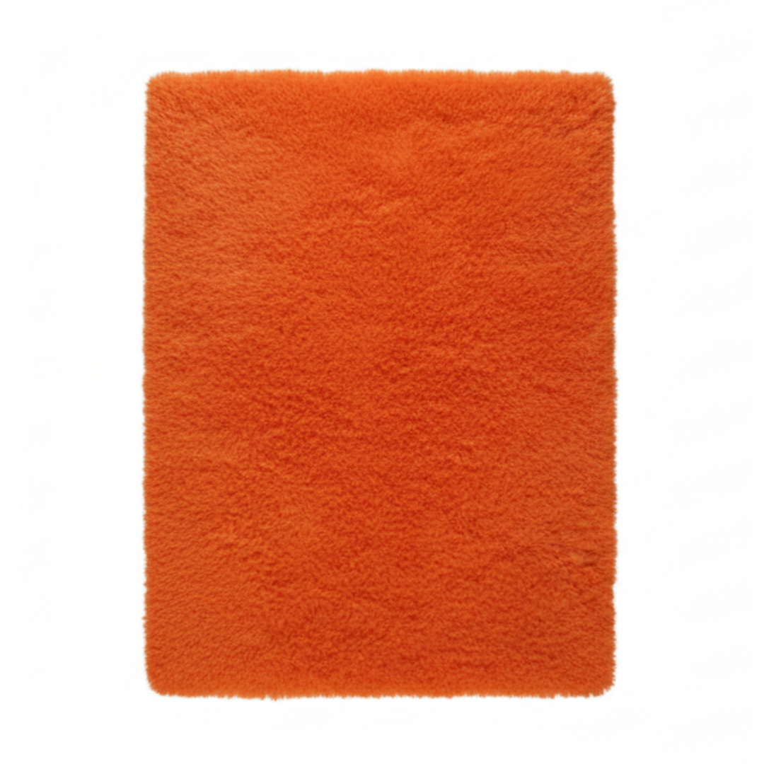 Grand Tapis Salon Orange 2