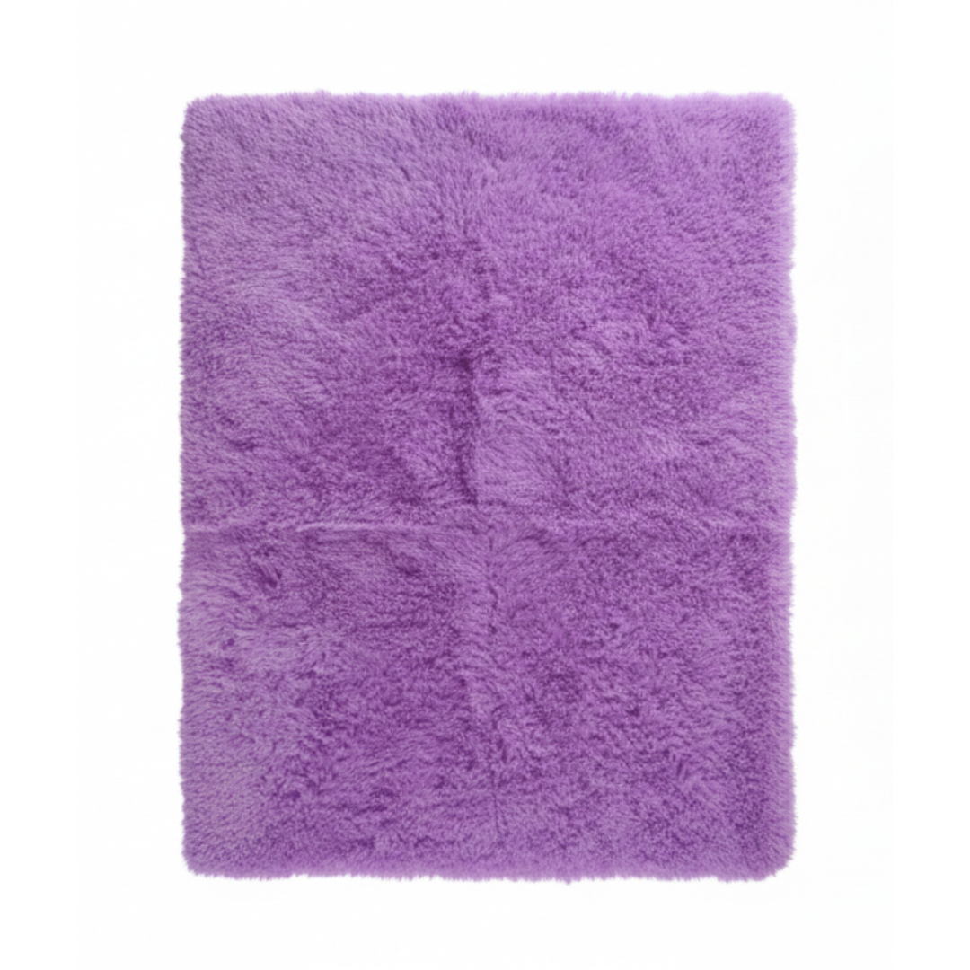 Grand Tapis Salon Violet 2