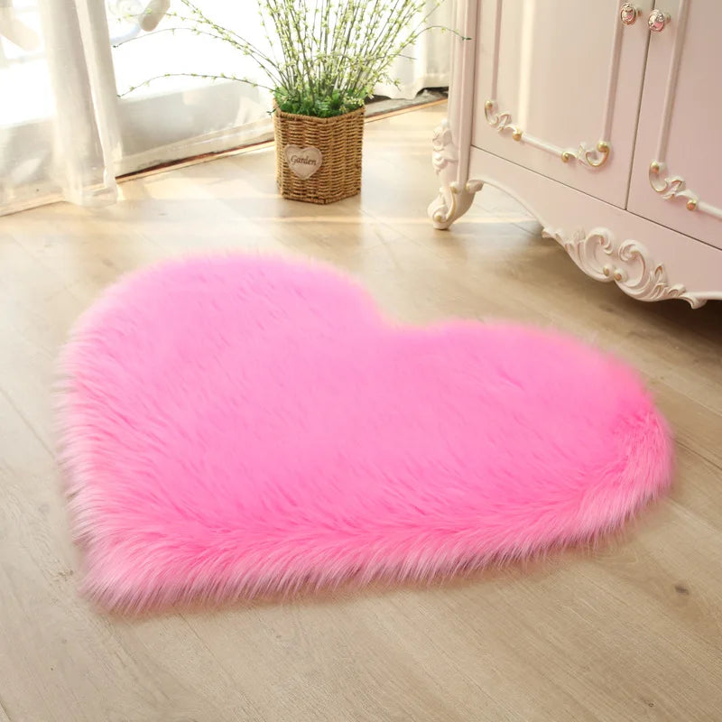 Tapis Coeur Rose