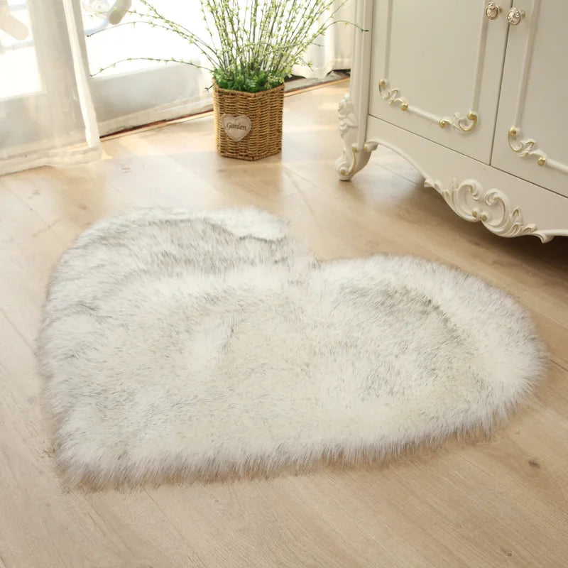 Tapis Coeur Shaggy