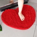 Tapis de bain coeur
