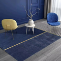 Grand Tapis Bleu Roi