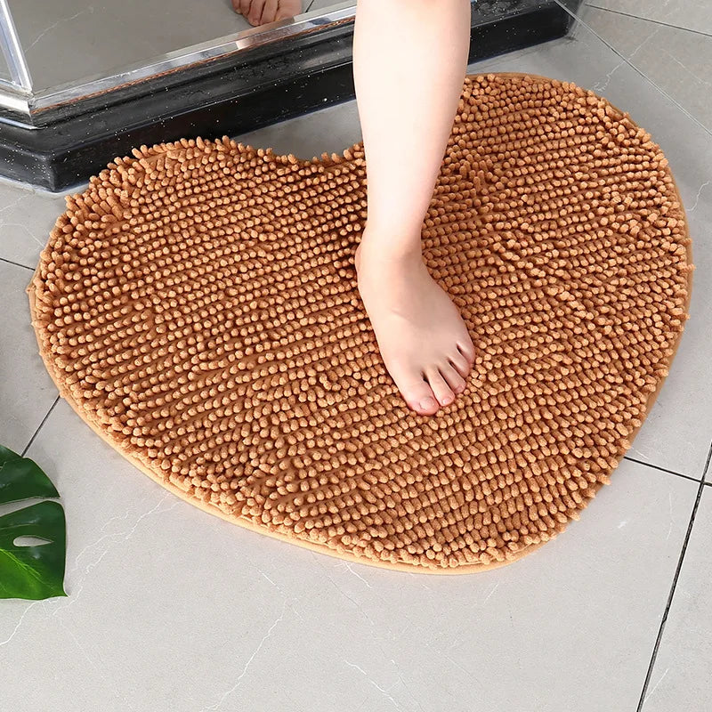 Tapis de bain coeur