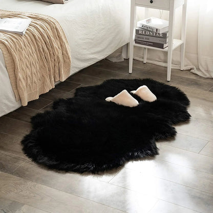 Tapis Moumoute Noir