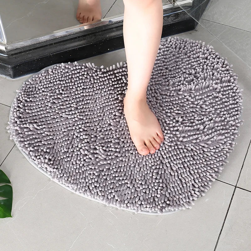 Tapis de bain coeur