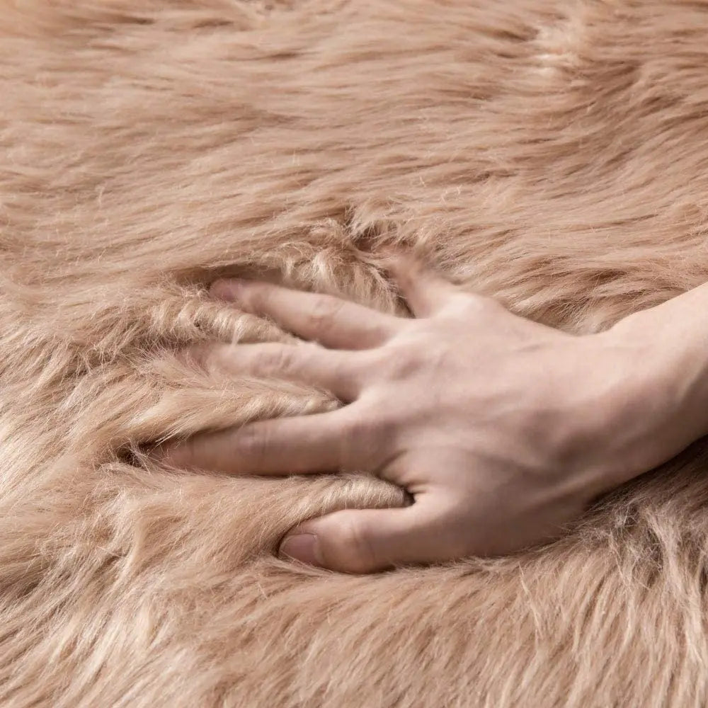 Tapis Moumoute Beige