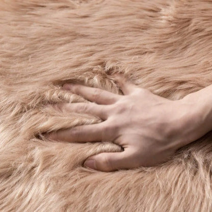 Tapis Moumoute Beige