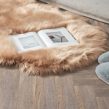 Tapis Moumoute Beige