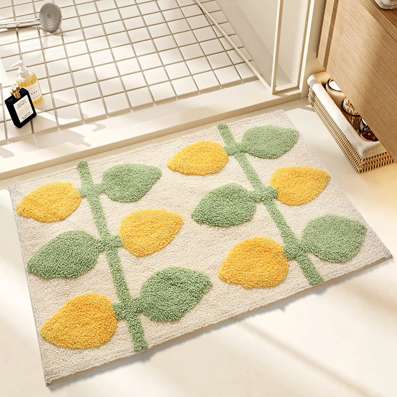 Tapis de bain jungle