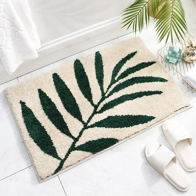 Tapis de bain jungle
