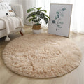 Tapis Rond Beige