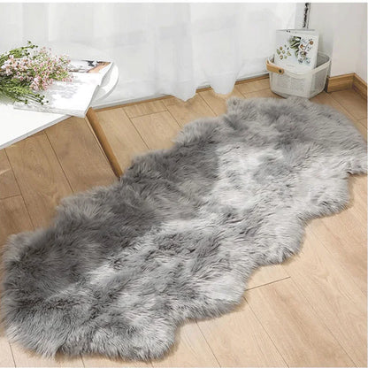 Tapis Moumoute Gris