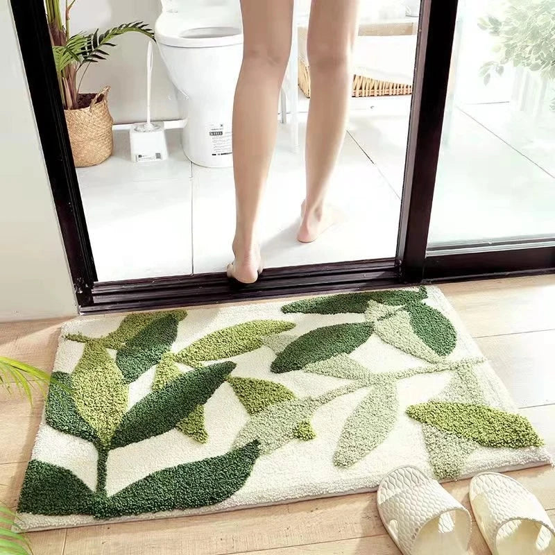 Tapis de bain jungle