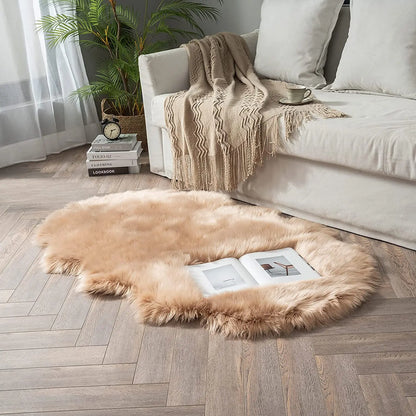Tapis Moumoute Beige