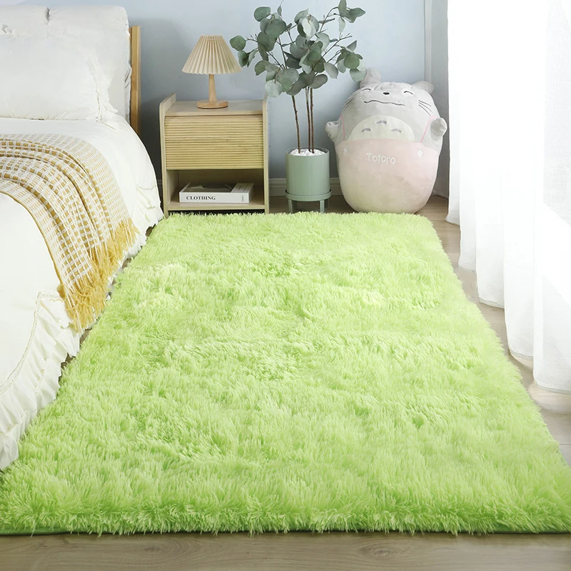 Tapis Chambre Enfant Vert Anis