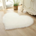 Tapis Coeur Blanc