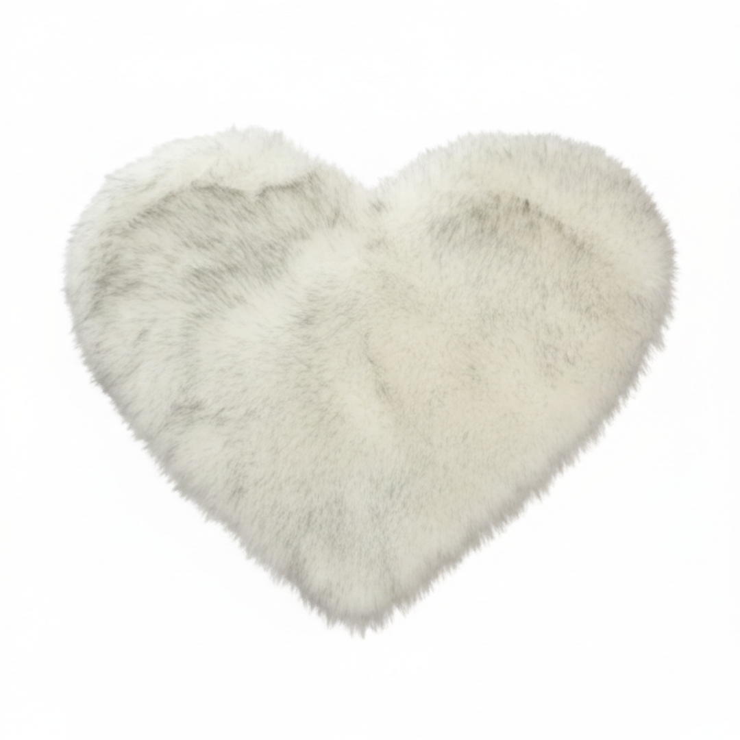 Tapis Coeur Shaggy 2