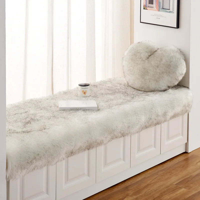 Tapis Fausse Fourrure Salon