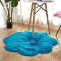 Tapis Fleur Bleu