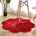 Tapis Fleur Rouge