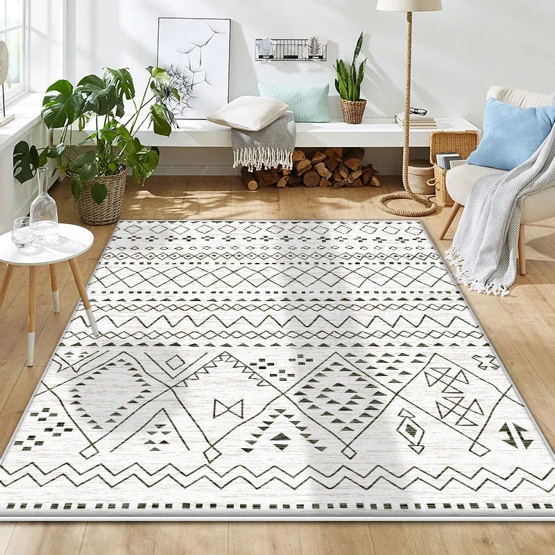 Tapis Marocain Blanc