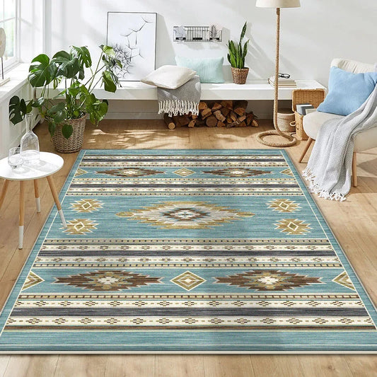 Tapis Marocain Bleu