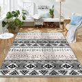 Tapis Marocain Noir et Blanc