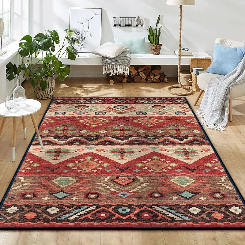 Tapis Marocain rouge