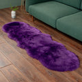 Tapis Poilu Violet