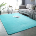 Tapis Velours Bleu Ciel
