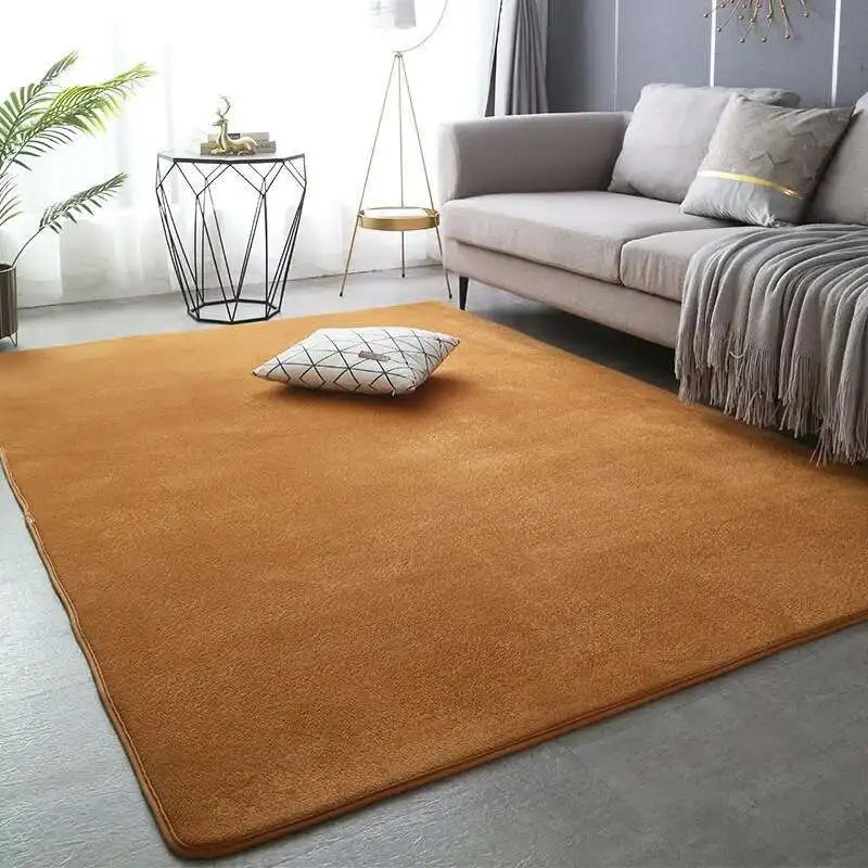 Tapis Velours Marron