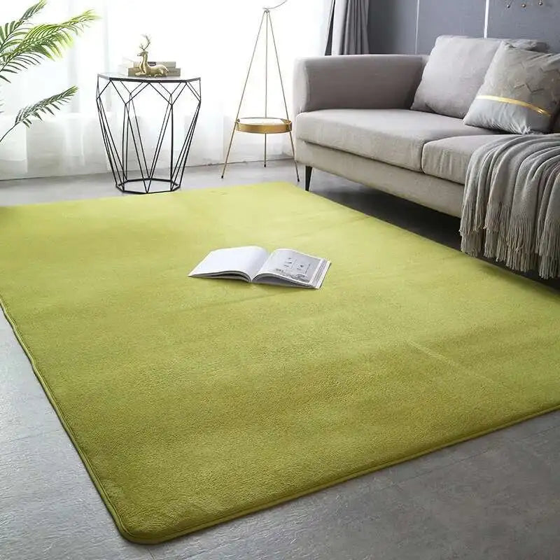 Tapis Velours Vert