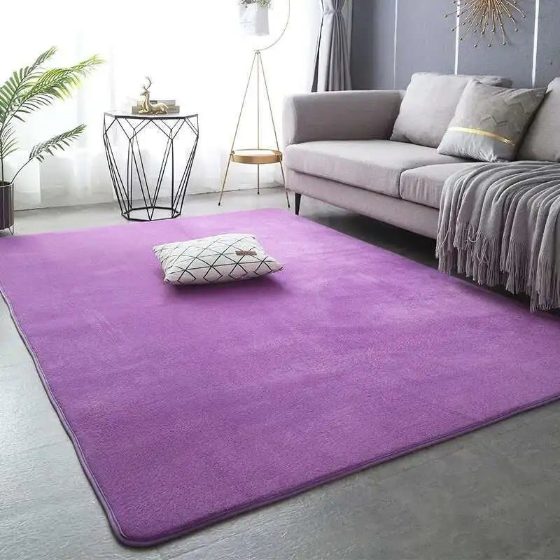 Tapis Velours Violet