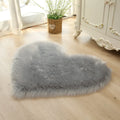 Tapis Coeur Gris