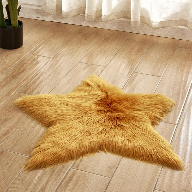 Tapis Étoile Caramel