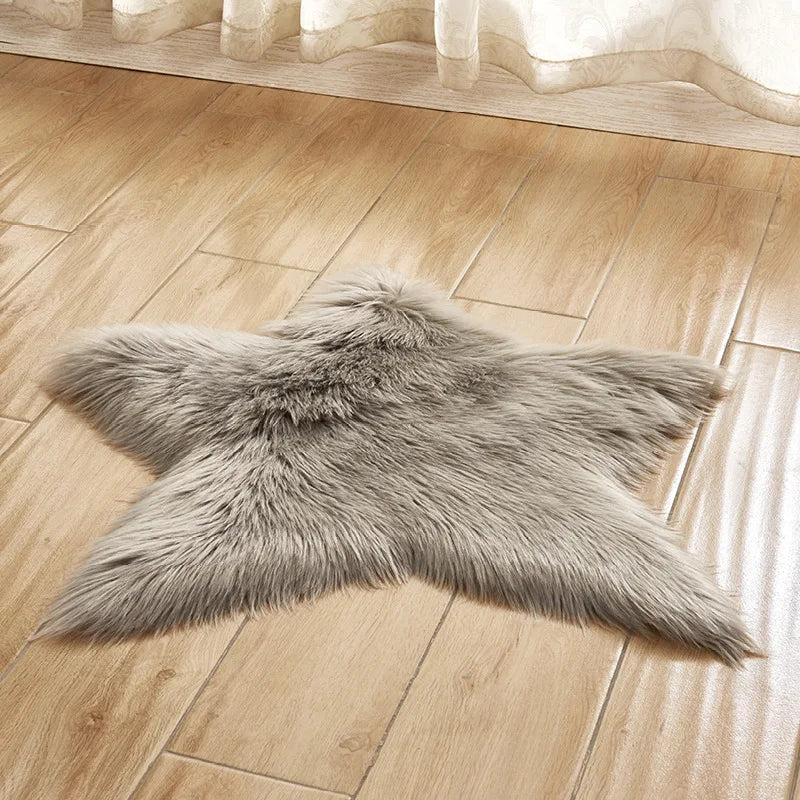 Tapis Étoile Gris