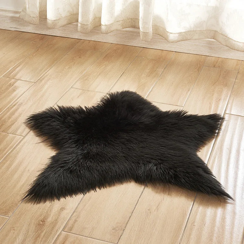 Tapis Étoile Noir