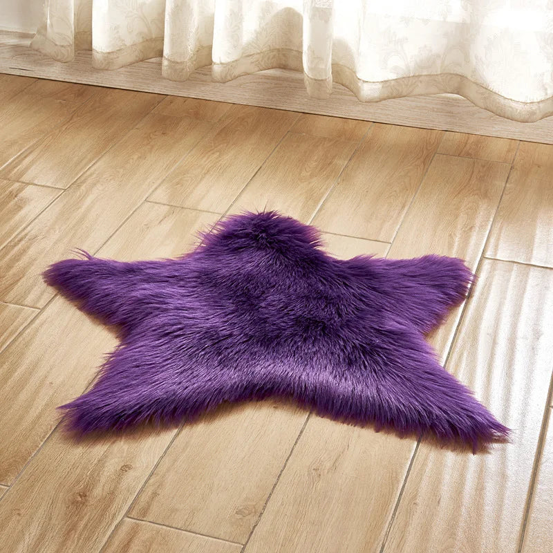 Tapis Étoile Violet