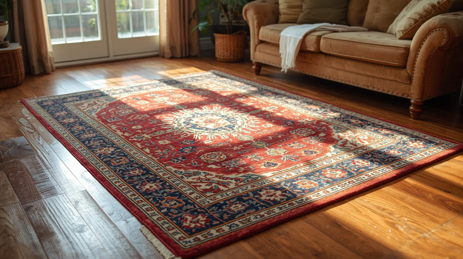 Tapis Oriental dans un salon