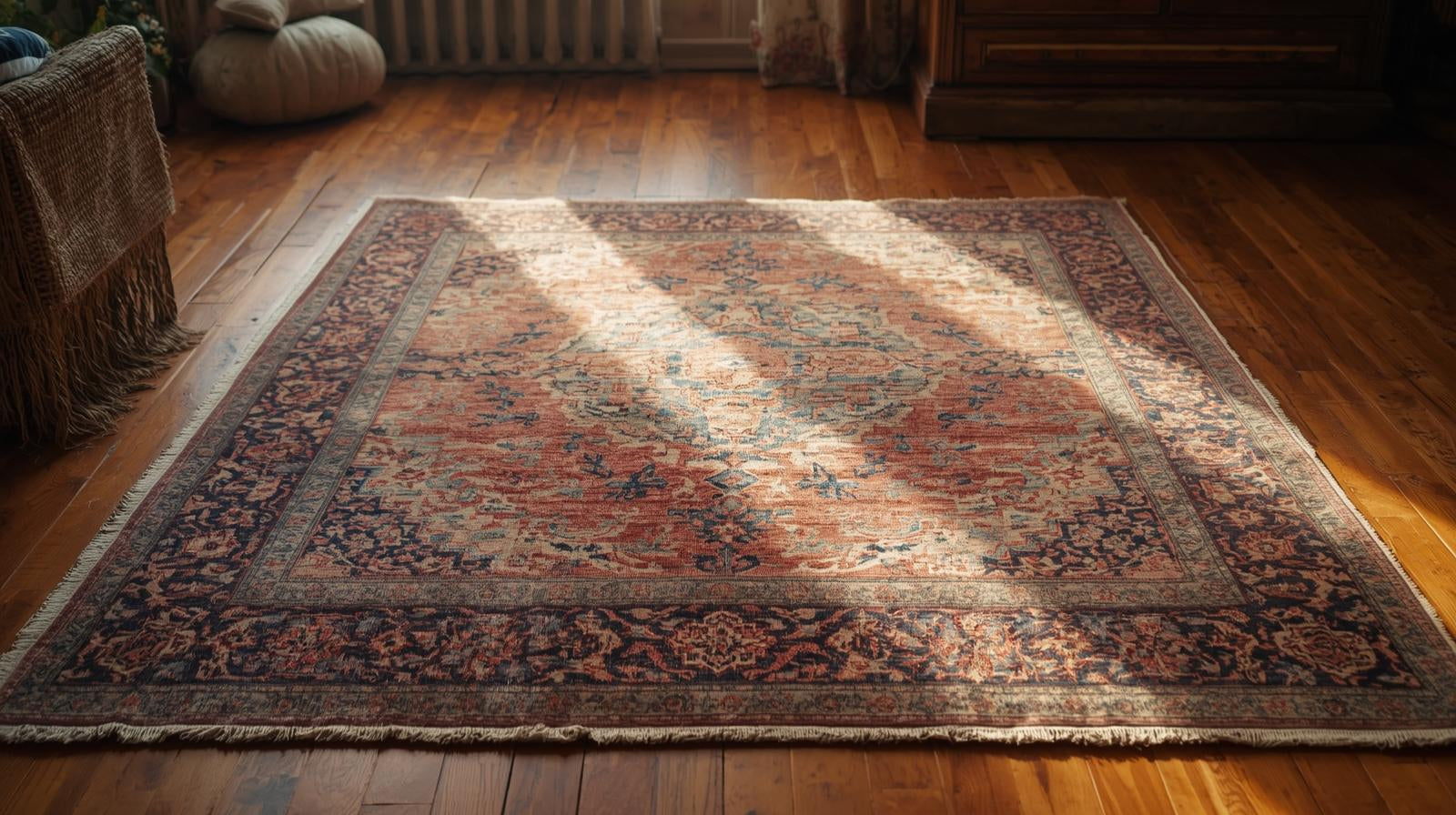 Tapis Vintage dans un bureau